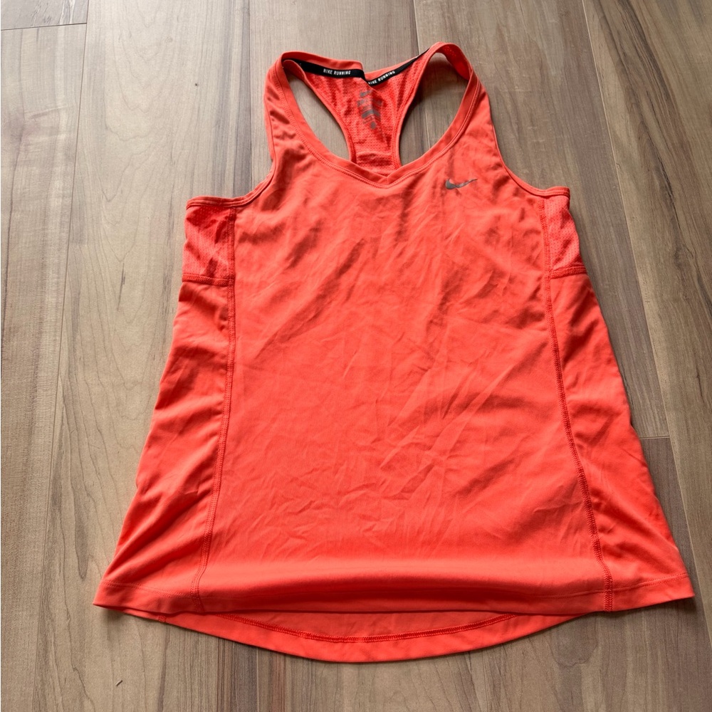 Nike Women's Bright Orange Tank Top